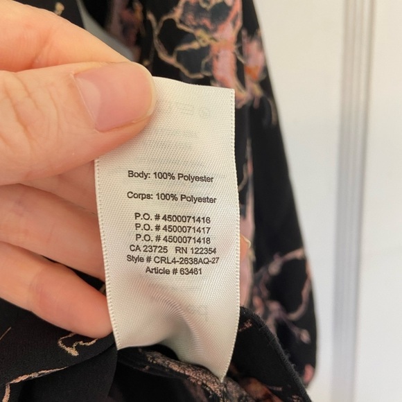 Wilfred Aritzia Morel Butterfly Off the Shoulder Top Size XS - Picture 7 of 10